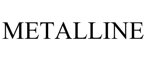 Trademark Logo METALLINE