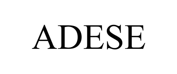 Trademark Logo ADESE