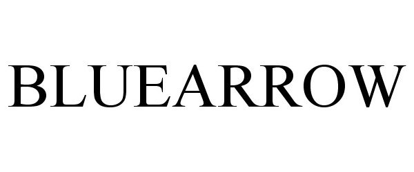 Trademark Logo BLUEARROW