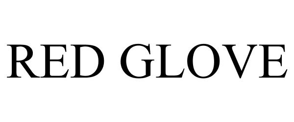Trademark Logo RED GLOVE