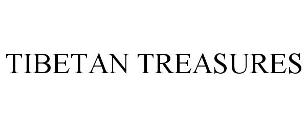 Trademark Logo TIBETAN TREASURES