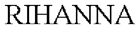Trademark Logo RIHANNA