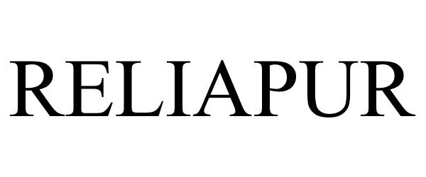 Trademark Logo RELIAPUR