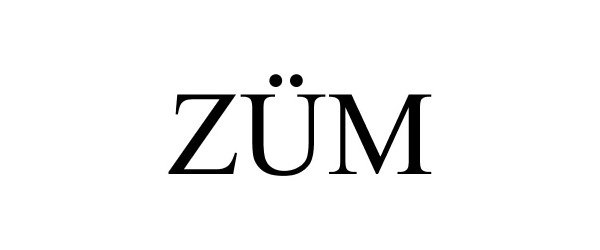 Trademark Logo ZÜM