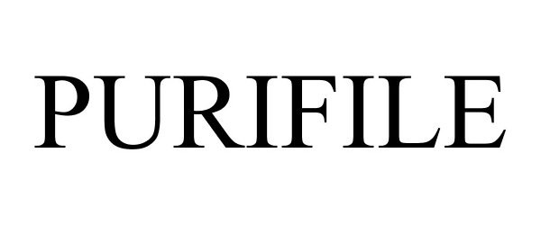 Trademark Logo PURIFILE