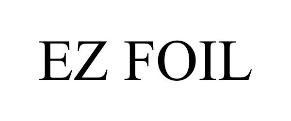 Trademark Logo EZ FOIL