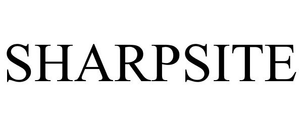 Trademark Logo SHARPSITE