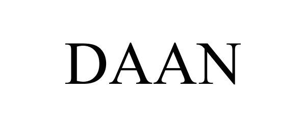 Trademark Logo DAAN