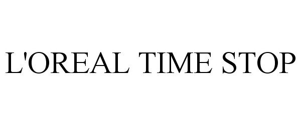 Trademark Logo L'OREAL TIME STOP