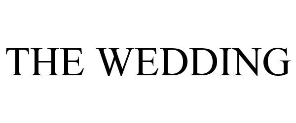 Trademark Logo THE WEDDING