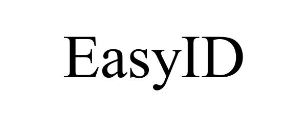 Trademark Logo EASYID