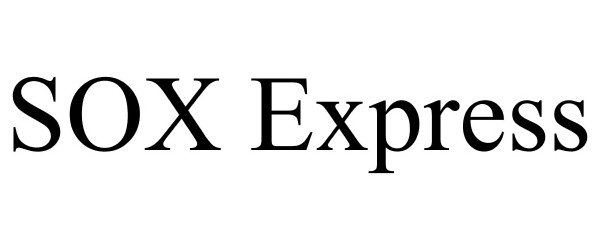 Trademark Logo SOX EXPRESS
