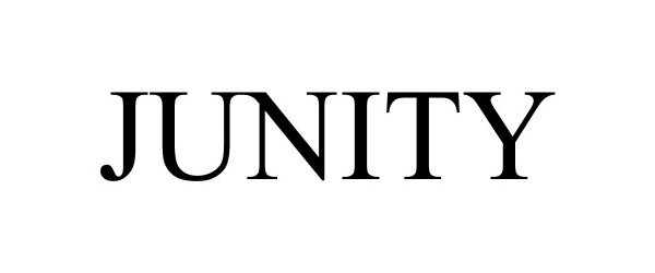 Trademark Logo JUNITY