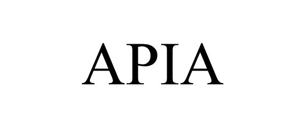 Trademark Logo APIA