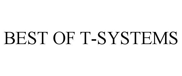  BEST OF T-SYSTEMS