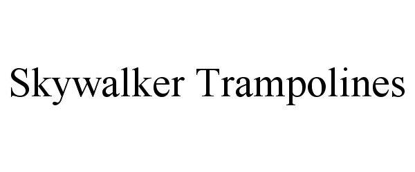 Trademark Logo SKYWALKER TRAMPOLINES