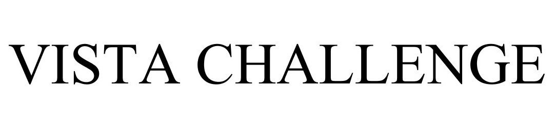 Trademark Logo VISTA CHALLENGE
