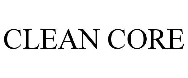 Trademark Logo CLEAN CORE