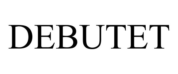 Trademark Logo DEBUTET