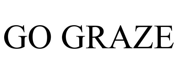 Trademark Logo GO GRAZE