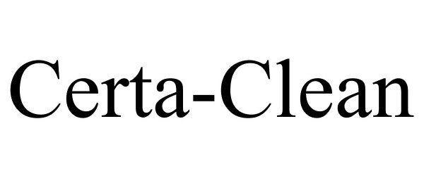  CERTA-CLEAN