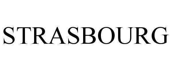 Trademark Logo STRASBOURG