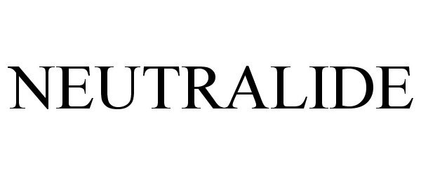 Trademark Logo NEUTRALIDE