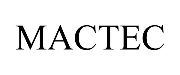 MACTEC - AMEC ENVIRONMENT & INFRASTRUCTURE, INC. Trademark Registration