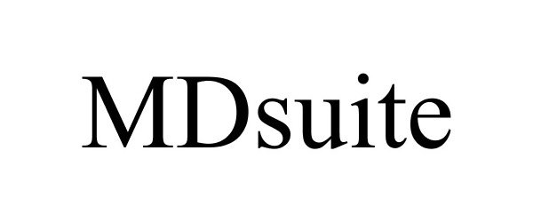 Trademark Logo MDSUITE