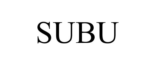  SUBU