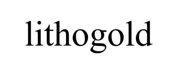 Trademark Logo LITHOGOLD