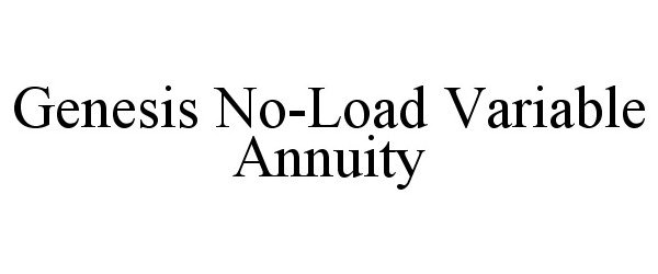  GENESIS NO-LOAD VARIABLE ANNUITY