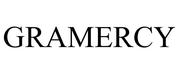Trademark Logo GRAMERCY