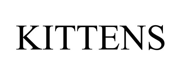Trademark Logo KITTENS