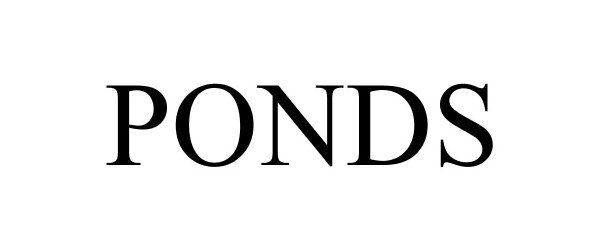 Trademark Logo PONDS