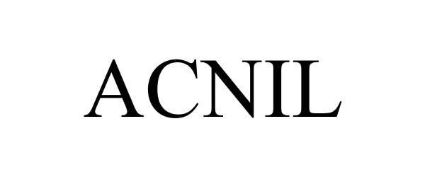 Trademark Logo ACNIL