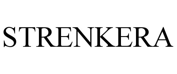 Trademark Logo STRENKERA