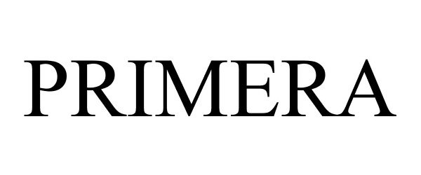Trademark Logo PRIMERA