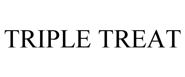 Trademark Logo TRIPLE TREAT