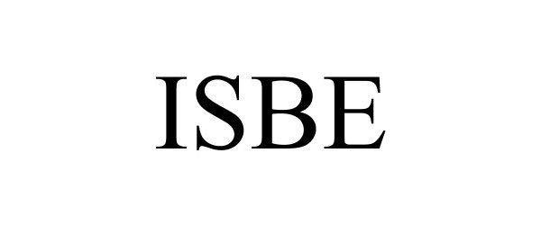 Trademark Logo ISBE