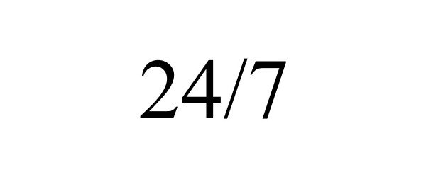 Trademark Logo 24/7