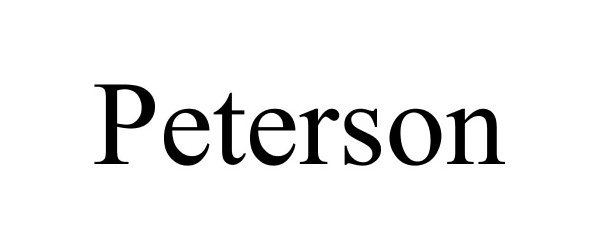 Trademark Logo PETERSON