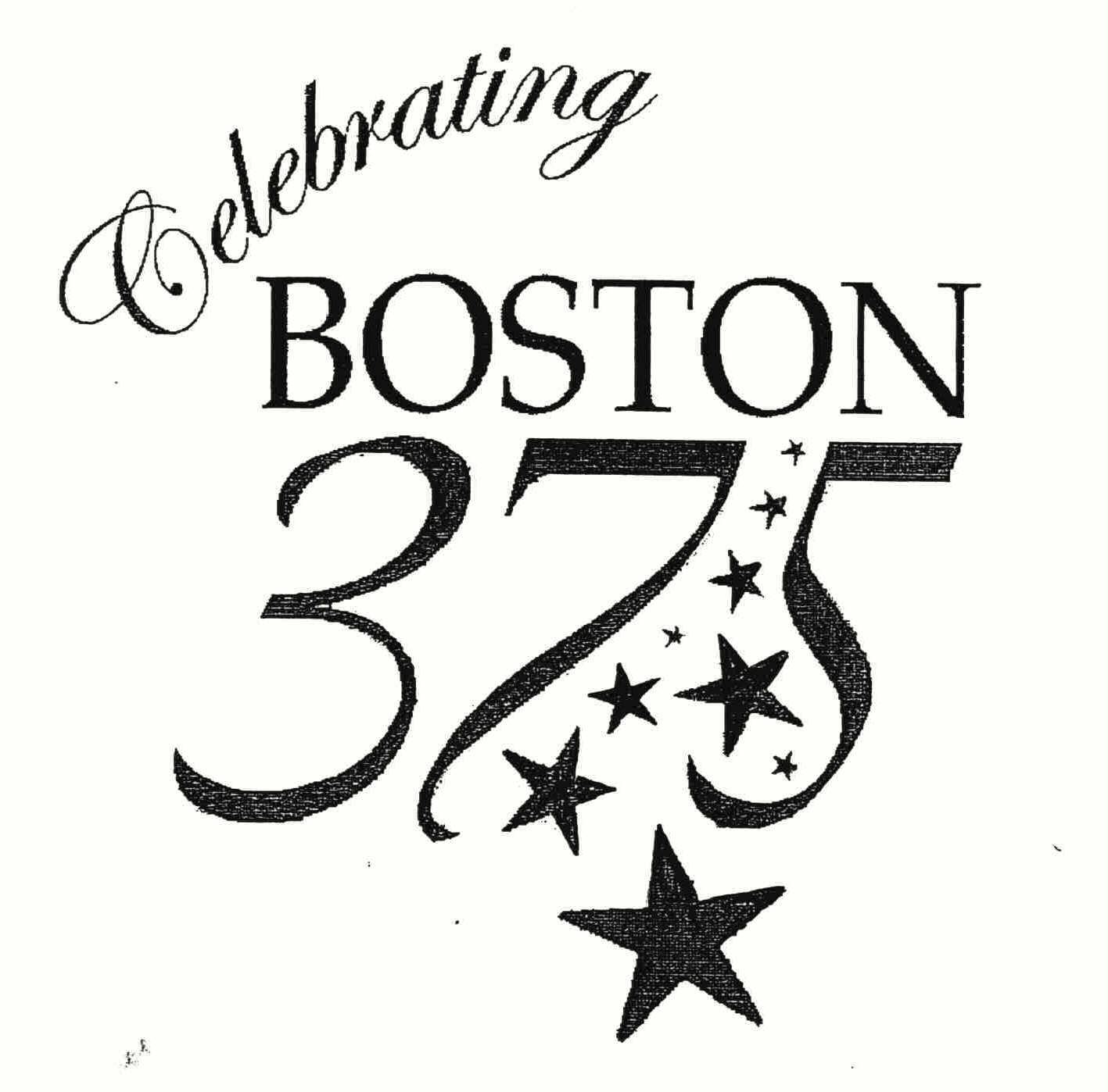 Trademark Logo CELEBRATING BOSTON 375