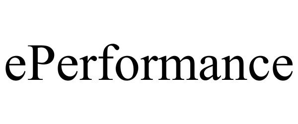 Trademark Logo EPERFORMANCE