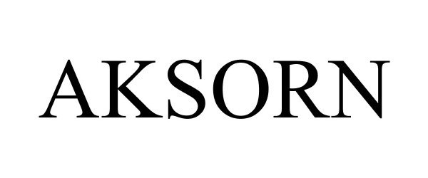 Trademark Logo AKSORN