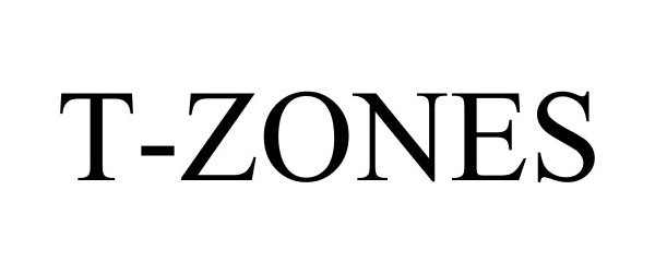 Trademark Logo T-ZONES