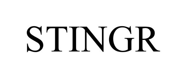 Trademark Logo STINGR