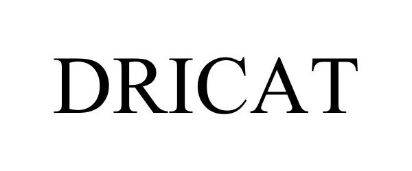 Trademark Logo DRICAT