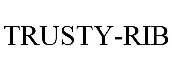 Trademark Logo TRUSTY-RIB