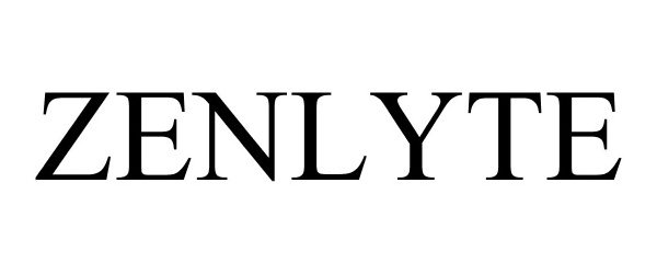 Trademark Logo ZENLYTE